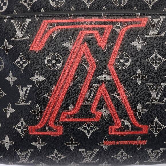 LOUIS VUITTON Monogram Ink Apollo Backpack Navy Red White M43676 - Picture 8 of 16